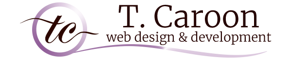 T. Caroon Web Design & Development Logo